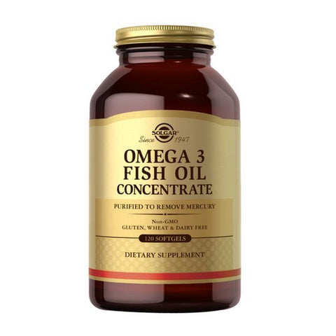 Omega 3 Fish Oil Concentrate 120 Softgels by Solgar