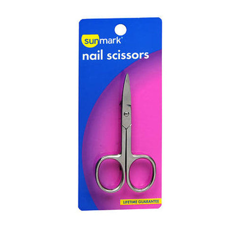 Sunmark, Nail Scissors, 1 each Sunmark