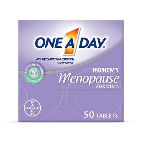 One-A-Day, Women'S Menopause Formula Complete Multivitamin, 50 tabs One-A-Day