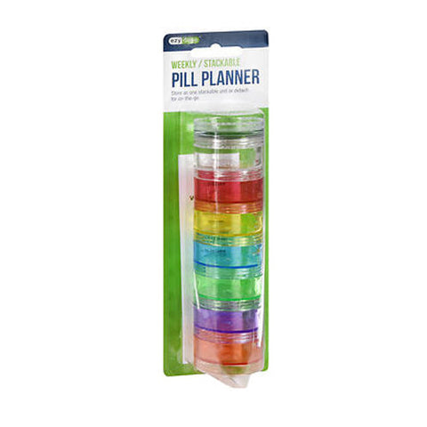 Ezy Dose, Ezy-Dose 7-Day Stackable Pill Reminder, 1 each Ezy Dose