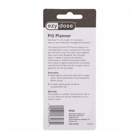 Ezy Dose, Pill Planner Daily Am Pm, 1 Count Ezy Dose