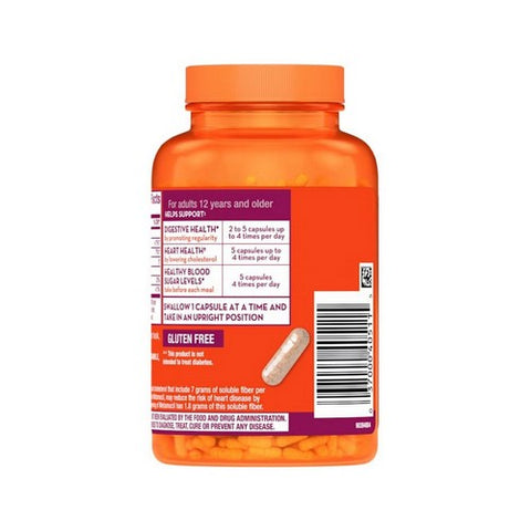 Metamucil, 3 In 1 Daily Fiber Capsules, 160 caps Metamucil
