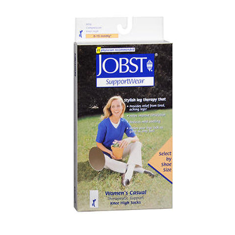 Mild Compression Knee-Highs White Medium 1 Each by Jobst