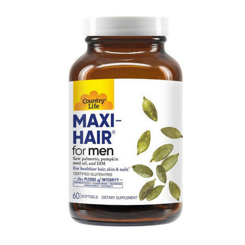 Country Life, Maxi Hair For Men, 60 TABS Country Life