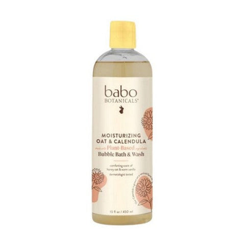 Babo Botanicals, Replenishment Bubble Bath and Wash, 15 oz Babo Botanicals