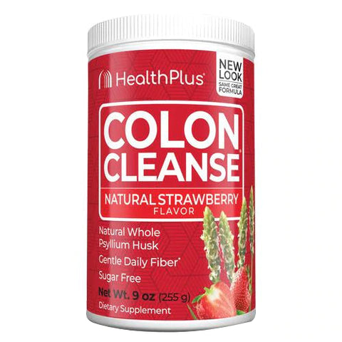 Health Plus, Colon Cleanse All Natural Sweetener, Strawberry Stevia 9 OZ Health Plus