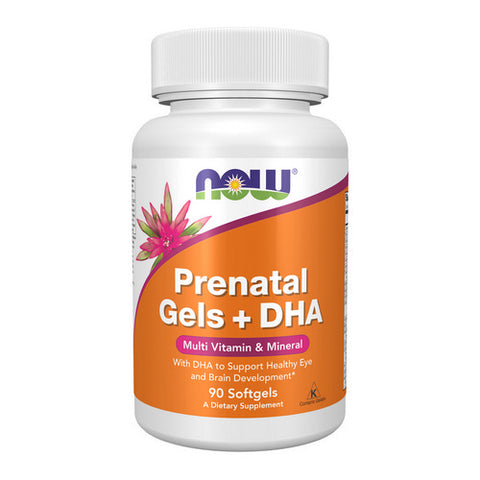 Prenatal Gels + DHA 90 sgels by Now Foods