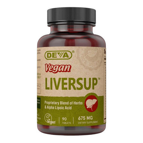 Deva Nutrition, Vegan Liversup, 675 Mg, 90 Tabs Deva Nutrition