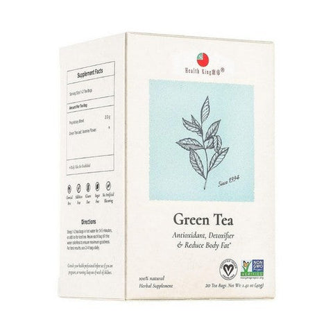 Health King, GREEN TEA, 20 BAGS Health King