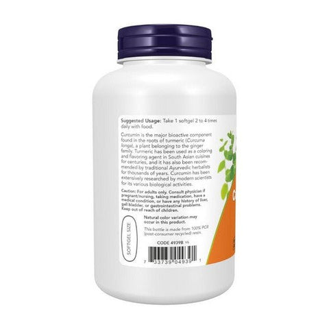 Now Foods, Curcumin Softgels, 120 SOFTGELS