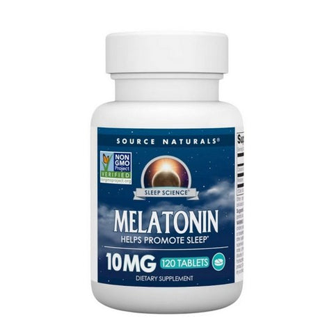 Source Naturals, Melatonin, 10 mg, 120 Tabs Source Naturals