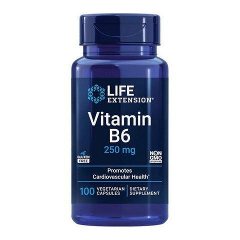 Life Extension, Vitamin B6, 250 Mg, 100 Veg Caps Life Extension