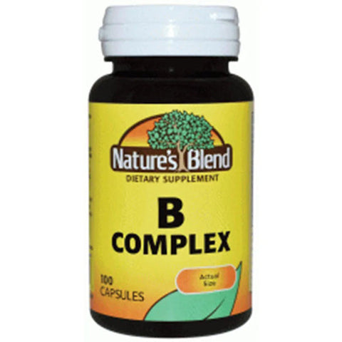 Nature's Blend, B Complex Capsules, 100 Caps Nature's Blend