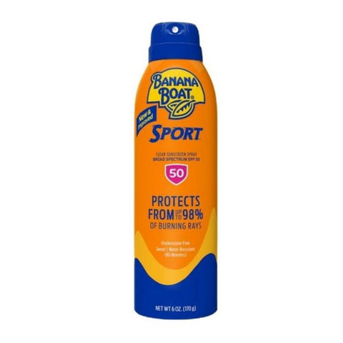 Banana Boat, Banana Sport Performance Continuous Spray Spf 50, 6 OZ Banana Boat