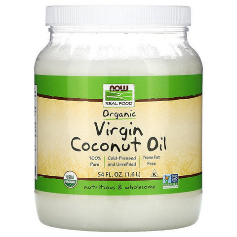 Now Foods, Organic Virgin Coconut Oil, 54 Oz Now Foods
