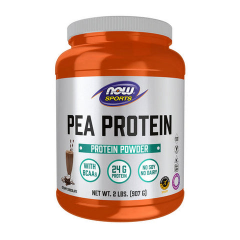 Now Foods, Pea Protein, Dutch Chocolate, 2 lbs Now Foods