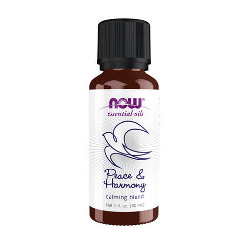 Now Foods, Peace and Harmony Oil Blend, Calming, 1oz Now Foods