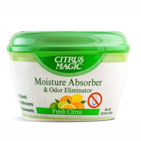 Citrus Magic, Moisture Absorber And Odor Eliminator Solid Fresh Citrus, 12.8 Oz Citrus Magic