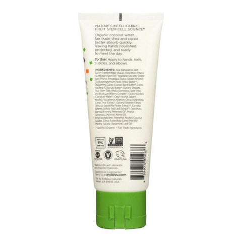 Andalou Naturals, A Path of Light Lime Blossom Hand Cream, 3.4 Oz Andalou Naturals