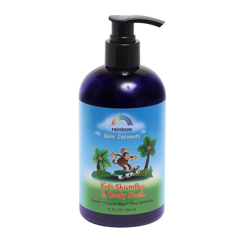 Rainbow Research, Kids Shampoo Body Wash Goin Coconuts, 12 Oz Rainbow Research