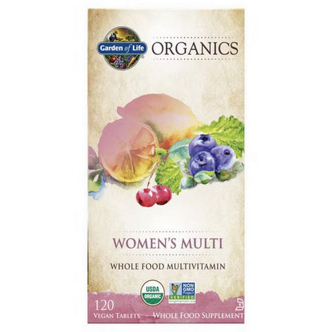 Garden of Life, Organics Women's Multi, 120 Tabs Garden of Life