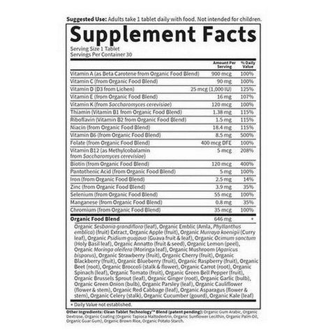 Garden of Life, Organics Women Once Daily, 60 Tabs Garden of Life