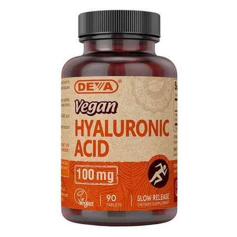 Deva Vegan Vitamins, Vegan Hyaluronic Acid, 100 Mg, 90 Tab Deva Vegan Vitamins