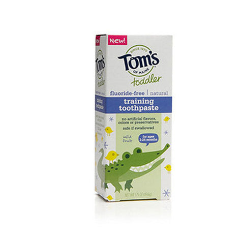 Tom's Of Maine, Toddler Training Toothpaste, Mild Fruit, 1.75 Oz Tom's Of Maine
