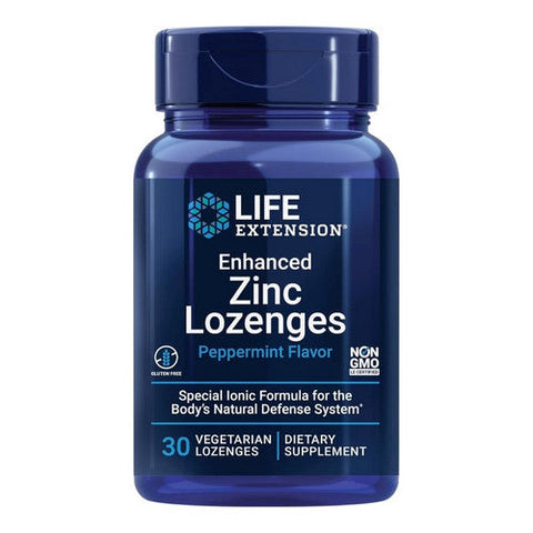 Life Extension, Enhanced Zinc Lozenges, 30 Lozenges Life Extension