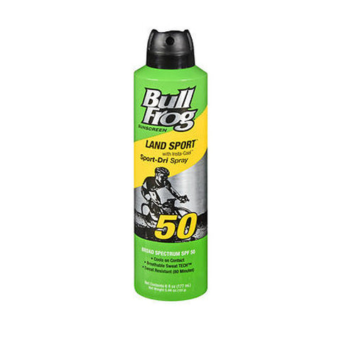 Bullfrog, Marathon Mist Continuous Spray Sunscreen SPF 50, 6 oz Bullfrog