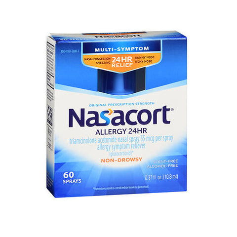Nasacort, Allergy 24 Hr Multi-Symptom Nasal Allergy Spray, 0.37 Oz Nasacort