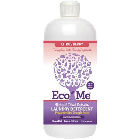 Eco-Me, Laundry Detergent, Citrus Berry 32 Oz Eco-Me