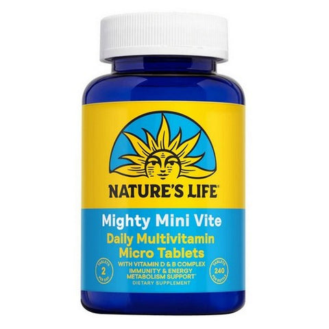 Nature's Life, Mighty Mini Vite, 240 Tabs Nature's Life