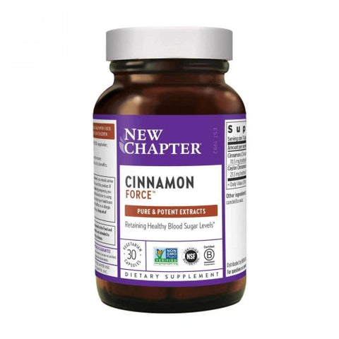 New Chapter, Cinnamon Force, 30 Liquid Veg Caps New Chapter