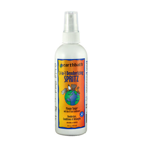 Earthbath, Deodorizing Skin & Coat Conditioning Spritz, Mango Tango 8 oz Earthbath