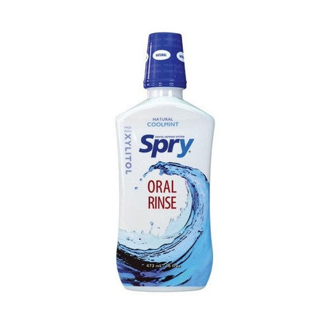 Xlear Inc, Spry Dental Defense Oral Rinse with Xylitol Cool Mint, 16 Oz Xlear Inc