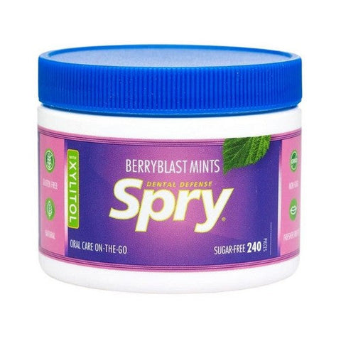 Xlear Inc, Dental Defense Xylitol Mints Sugar-Free Berryblast, 240 Count Xlear Inc