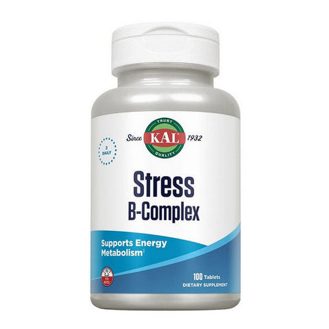 Kal, Stress B-Complex, 100 Tabs Kal
