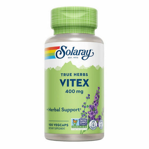 Solaray, Vitex, 400 mg, 100 Caps Solaray