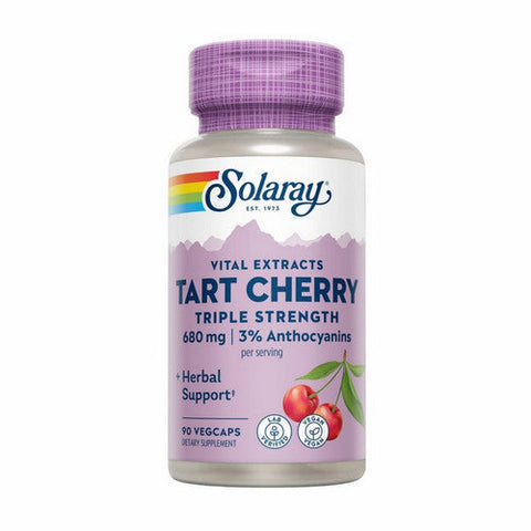 Solaray, Triple Strength Tart Cherry, 90 Caps Solaray