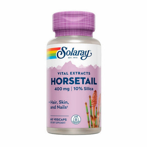 Solaray, Horsetail Extract, 400 mg, 60 Caps Solaray