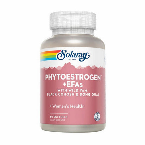 Solaray, PhytoEstrogen Plus EFAs, 60 Softgels Solaray