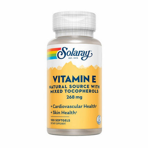 Solaray, Vitamin E 400 IU, 268 mg, 100 Softgels Solaray