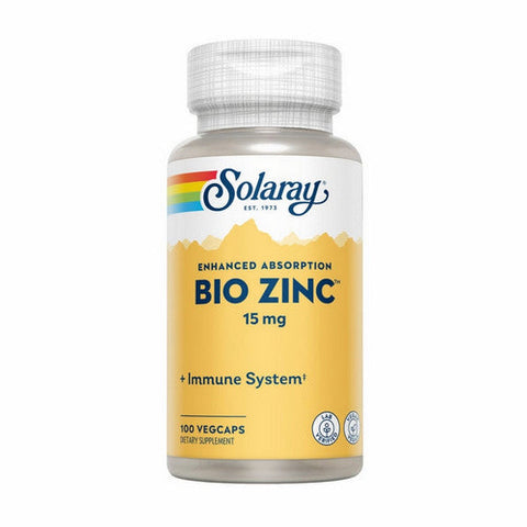 Solaray, Bio Zinc, 100 Caps Solaray