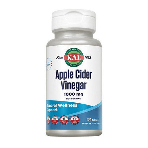 Kal, Apple Cider Vinegar, 120 Tabs Kal