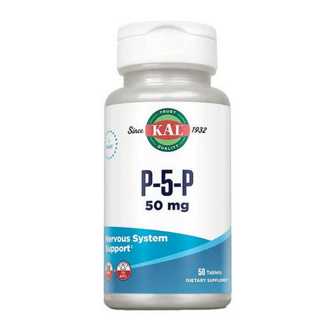 Kal, P-5-P, 50 mg, 50 Tabs Kal