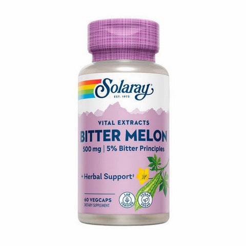 Solaray, Bitter Melon Fruit Extract, 500 mg, 60 Caps Solaray