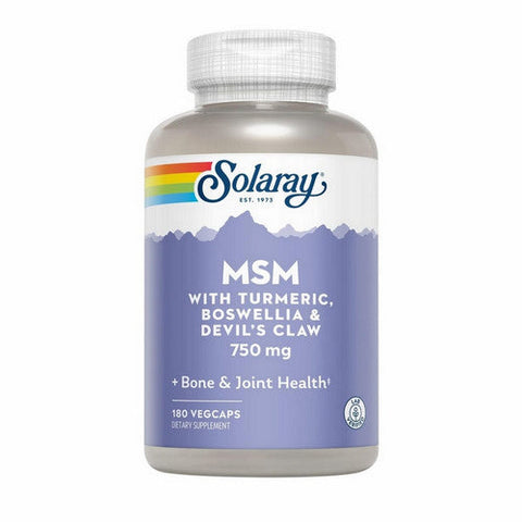 Solaray, MSM, 750 mg, 180 Caps Solaray