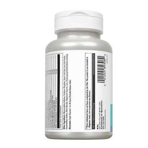 Kal, Super Enzymes, 60 Tabs Kal