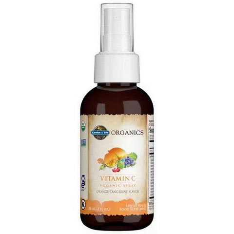 Garden of Life, Vitamin C Organic Spray Orange Tangerine Liquid, 2 Oz Garden of Life
